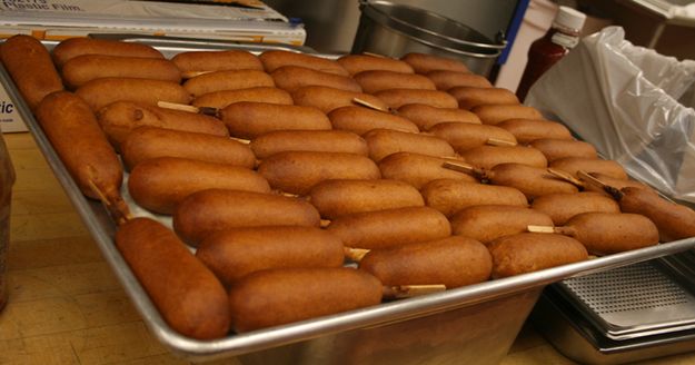 Corn Dogs. Photo by Pam McCulloch.