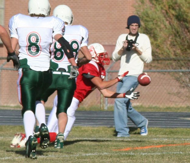 Big Piney 14 - Pinedale 6. Photo by Clint Gilchrist, Pinedale Online.