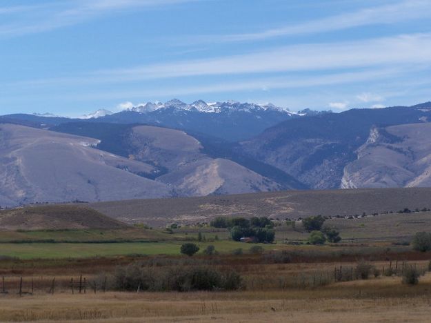 Wind River view from Dubois. Photo by Scott Almdale.