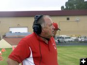 Coach Joel Eskelsen. Photo by Barbara Mullin.