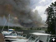 From the Marina. Photo by Jesse Lake, Lakeside Lodge.