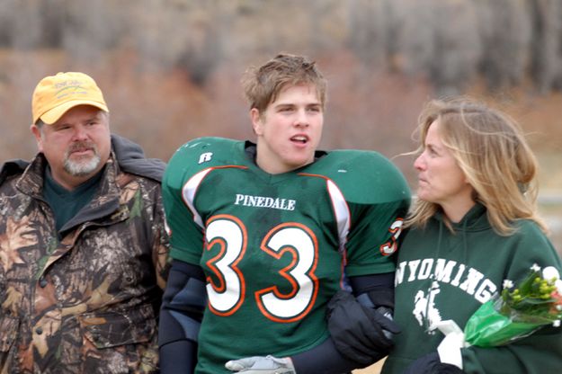 Senior Brad Reints. Photo by Janet Montgomery.