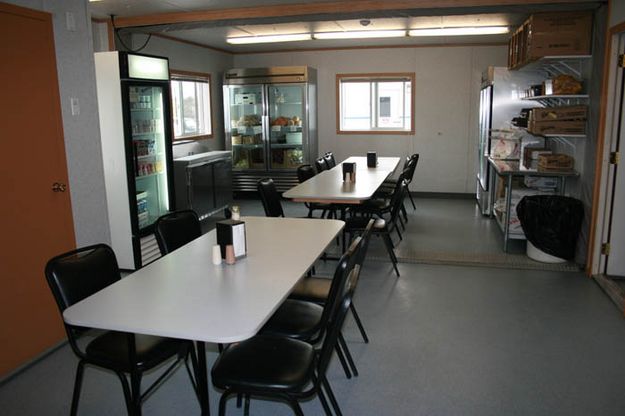 Concession Room. Photo by Dawn Ballou, Pinedale Online.