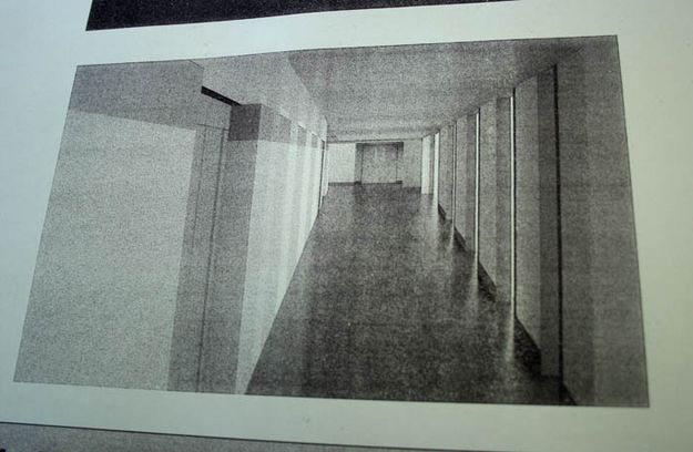 Hallway. Photo by Sublette County Library.