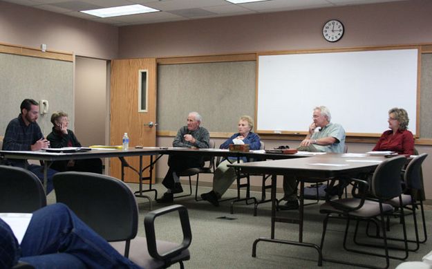 PAWG meeting. Photo by Dawn Ballou, Pinedale Online.