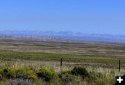 Brown Haze over the Mesa. Photo by Pinedale Online.