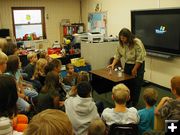 Testing the Fire Triangle. Photo by Bridger-Teton National Forest.