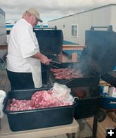 Steaks for dinner. Photo by Dawn Ballou, Pinedale Online.