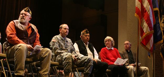 Veteran's Day Program. Photo by Pam McCulloch.