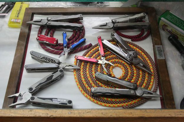 Multi-purpose tools. Photo by Dawn Ballou, Pinedale Online.