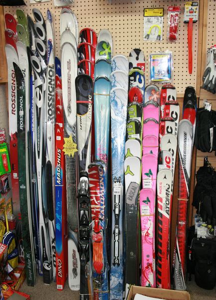 Skis. Photo by Dawn Ballou, Pinedale Online.