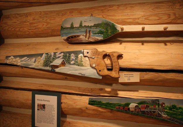 Saws and Paddles. Photo by Dawn Ballou, Pinedale Online.