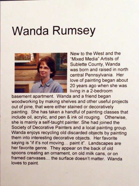 Wanda Rumsey. Photo by Dawn Ballou, Pinedale Online.