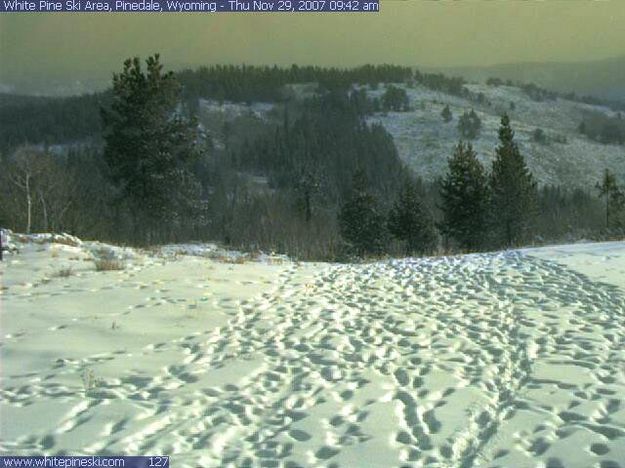 White Pine top webcam. Photo by White Pine Ski Area and Resort.