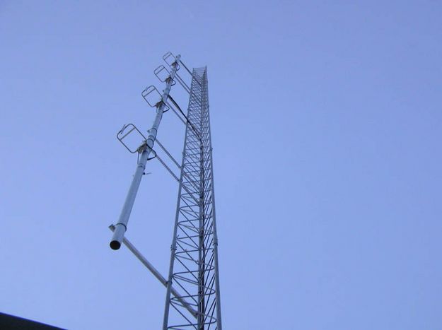 KPIN Antenna. Photo by KPIN 101.1 FM.