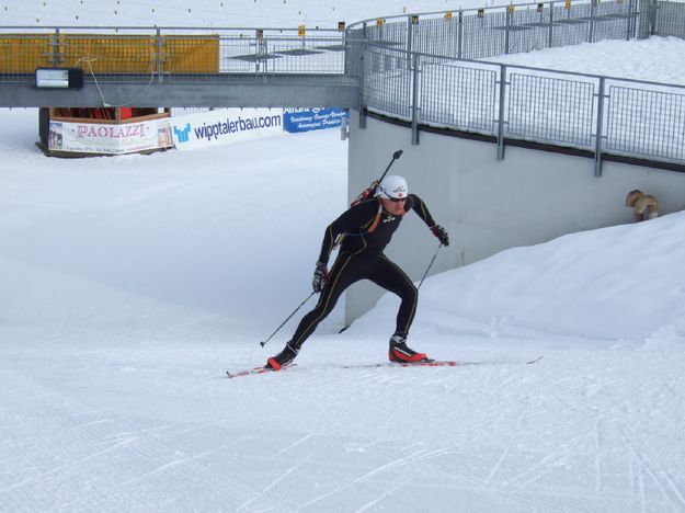 Strong Skiing Skills. Photo by Jason Ray.