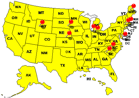 USA Map. Photo by .