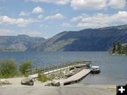 Campground Boat Dock. Photo by Dawn Ballou, Pinedale Online.