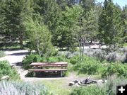 Campsite. Photo by Dawn Ballou, Pinedale Online.