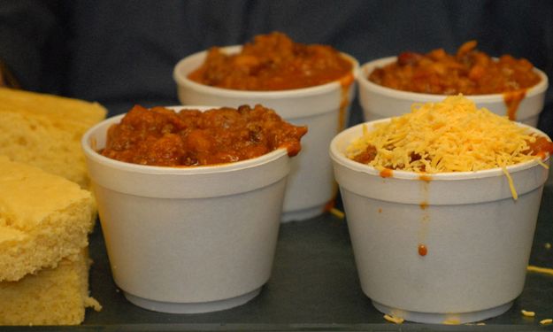 Chili fest feast. Photo by Janet Montgomery.