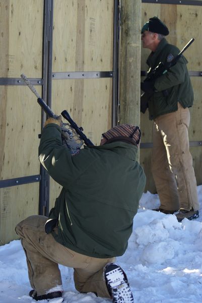 Shooters prepare. Photo by Cat Urbigkit.