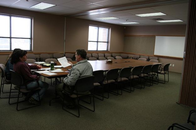 Conference Room. Photo by Dawn Ballou, Pinedale Online.