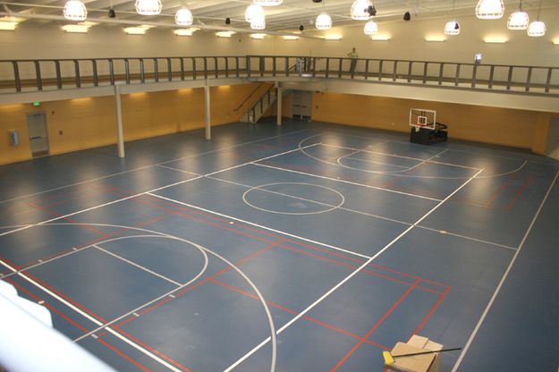 Gymnasium. Photo by Pam McCulloch.