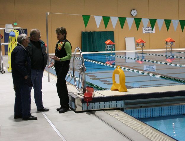 Swimming Pool. Photo by Clint Gilchrist, Pinedale Online.