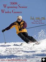 Senior Winter Games Poster. Photo by Wyoming Senior Winter Games.