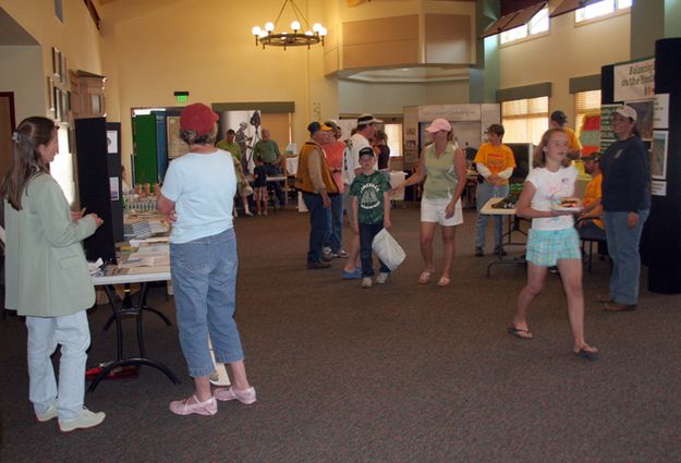Environmental Fair. Photo by Pamela McCulloch, Pinedale Online.