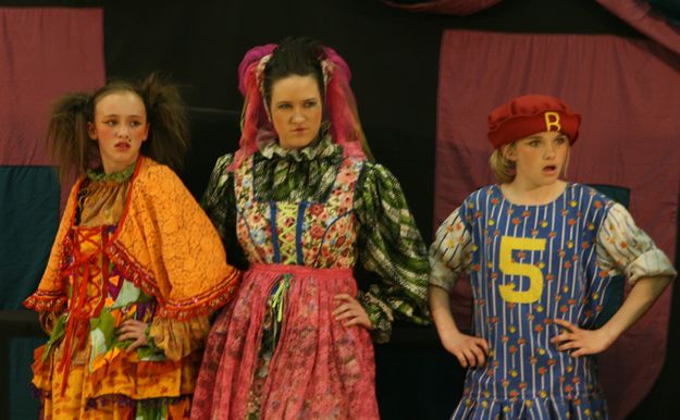 Wicked Step-Mother & Sisters. Photo by Pam McCulloch, Pinedale Online.