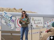 Morgan Holz Reading. Photo by Sue Sommers.