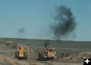 Heavy Equipment. Photo by Dawn Ballou, Pinedale Online.