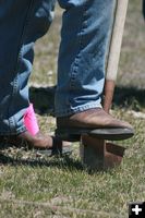 Shovel Tests. Photo by Dawn Ballou, Pinedale Online.