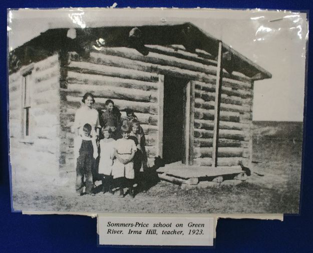 1923 Schoolhouse. Photo by Dawn Ballou, Pinedale Online.