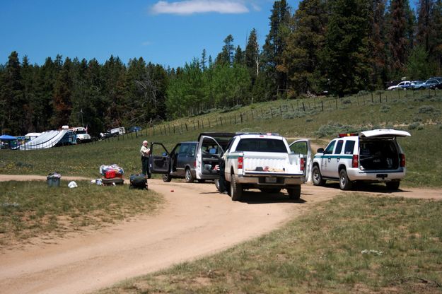 Forest Service Rangers. Photo by Dawn Ballou, Pinedale Online.