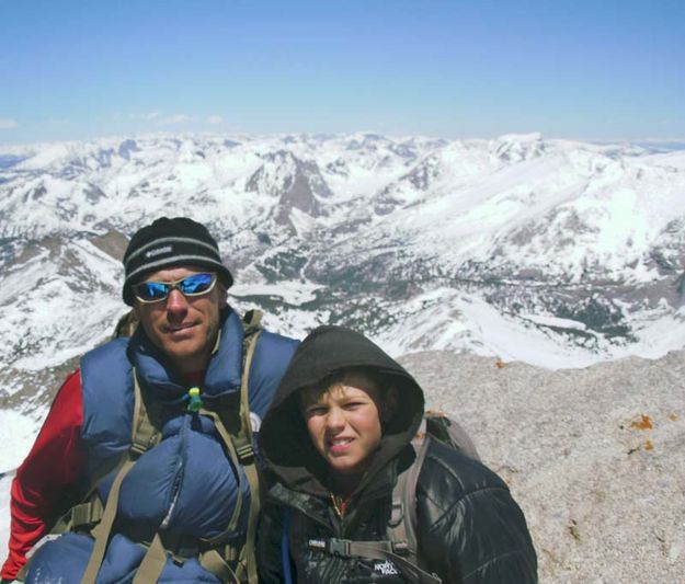 Jason and Micaiah Mead. Photo by Hank Williams.