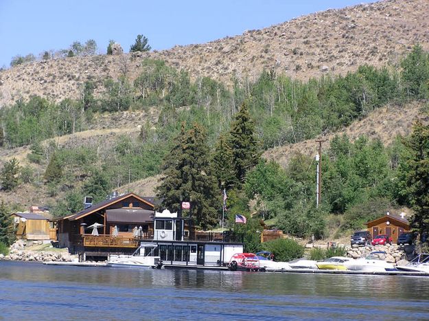 Half Moon Lake Resort. Photo by Dawn Ballou, Pinedale Online.