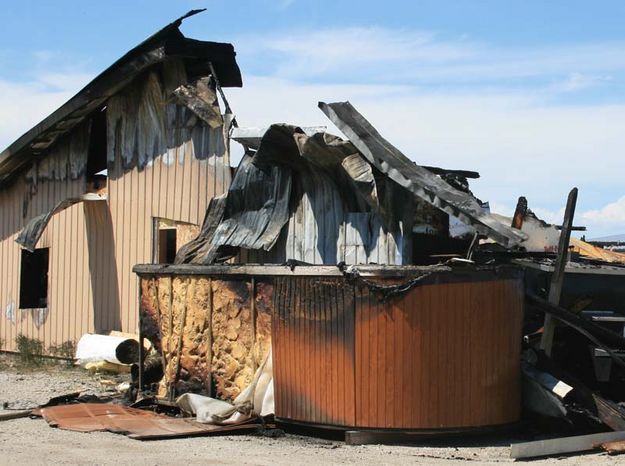 Too hot Hot Tub. Photo by Dawn Ballou, Pinedale Online.