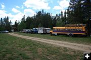 Bus Village. Photo by Dawn Ballou, Pinedale Online.