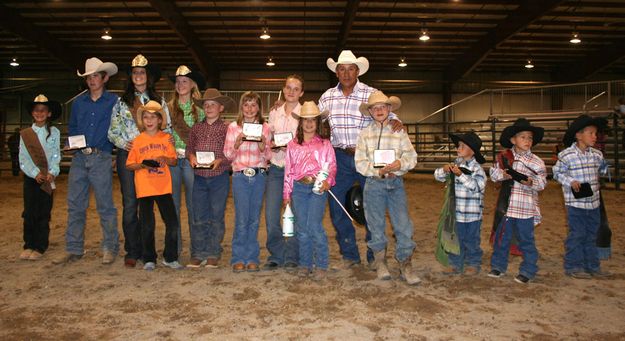 Winners. Photo by Clint Gilchrist, Pinedale Online.