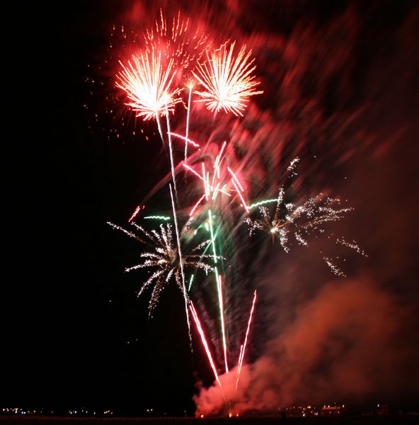 Fireworks. Photo by Pinedale Online.