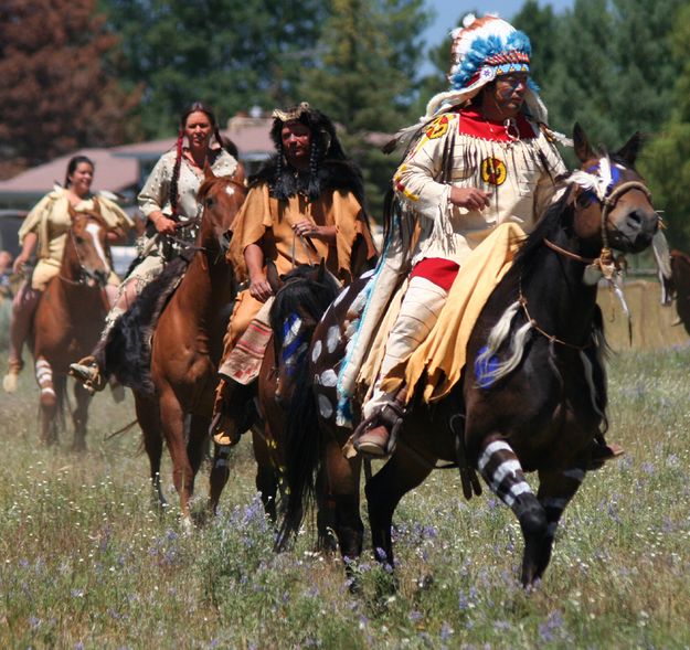 Shoshone Indians. Photo by Pinedale Online.