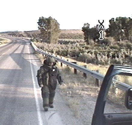 Protective Bomb Suit. Photo by Sweetwater Bomb Squad.