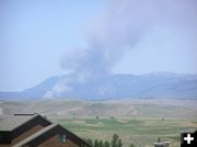 New Fork Fire 1:30 PM . Photo by Bob Rule, KPIN 101.1 FM.