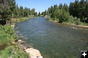 Pine Creek. Photo by Dawn Ballou, Pinedale Online.