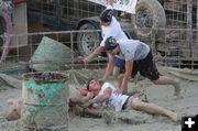 In the Mud. Photo by Dawn Ballou, Pinedale Online.