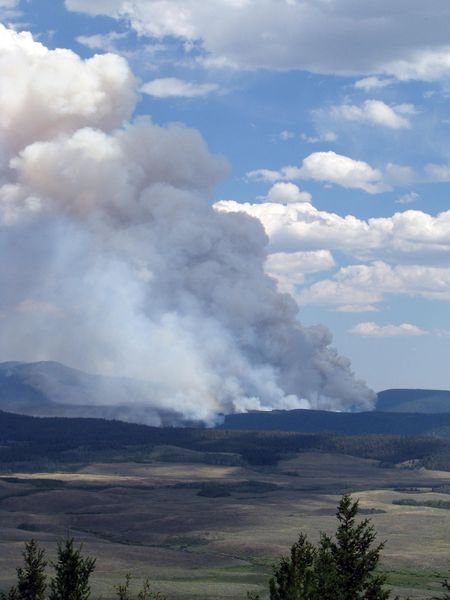 August 1 around 3PM. Photo by Kirby Hedrick.