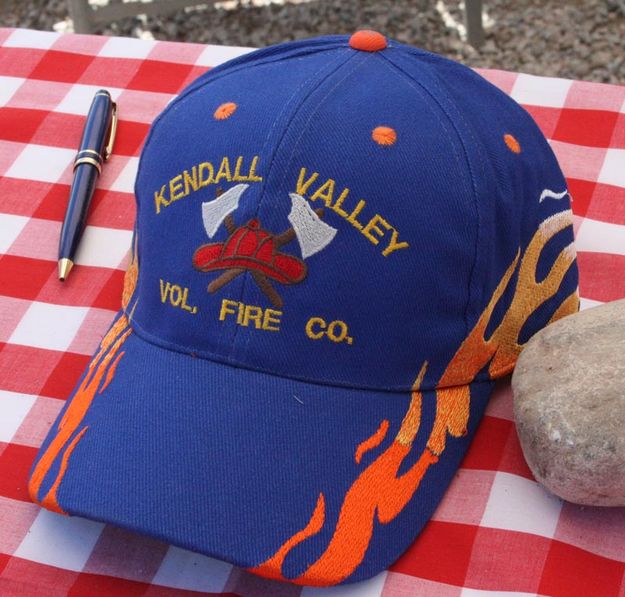 Fire hat. Photo by Dawn Ballou, Pinedale Online.