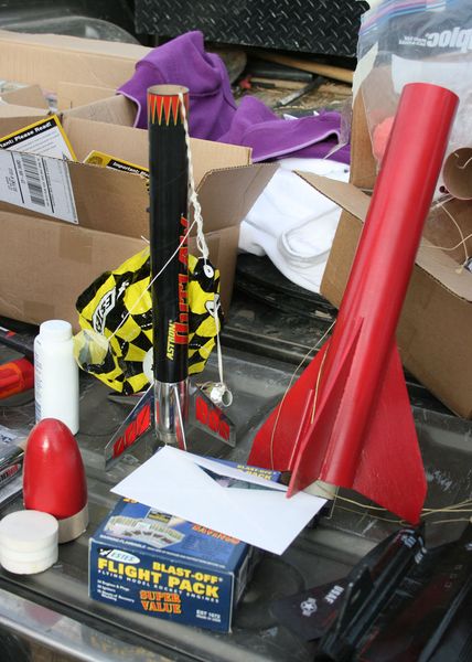 Rocket Kits. Photo by Dawn Ballou, Pinedale Online.